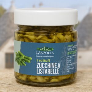 Zucchine a Listarelle Sottolio Specialitร della Murgia