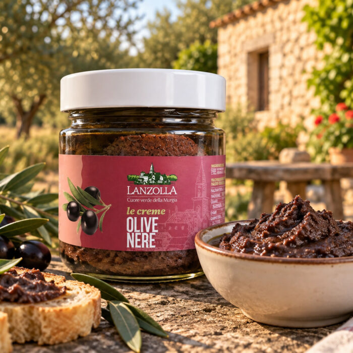 crema di olive nere sott'olio
