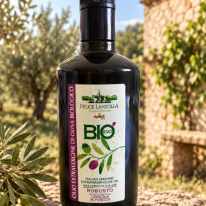 Olio Extravergine di Oliva Biologico Coratina โ Robusto 500 ml